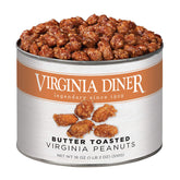 Virginia Diner front tin showing 18 ounce vacuum-sealed packaging and gift-ready design
