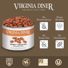 Virginia Diner peanuts served in a bowl for entertaining and easy snack-serving benefit