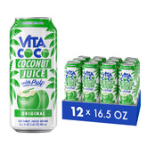 Vita Coco front packaging shows can and brand for quick identification and refreshment