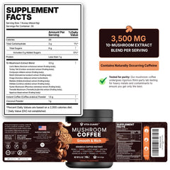 Vita Guard open tub with scoop displaying instant blend convenience