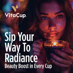 VitaCup pod close-up highlighting capsule detail and easy-use convenience