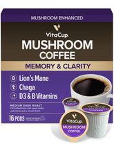 VitaCup front packaging showing product name and 16-count convenience benefits
