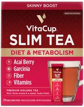 VitaCup front packaging showing 24ct box with product benefits
