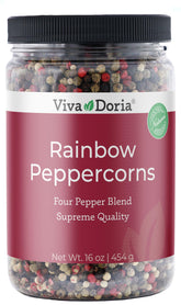 Viva Doria front label on 16 oz resealable jar showing product benefits