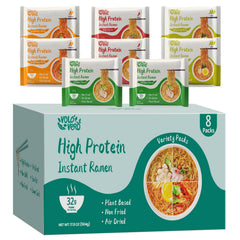 VOLO VERO front packaging showing 8-pack and variety mix for pantry convenience