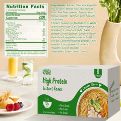 VOLO VERO open packet with noodles and seasoning for quick meal convenience