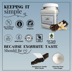 VRAIE JOIE spoon scooping sugar for easy measuring and convenience benefit