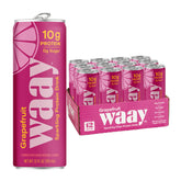 WAAY grapefruit front packaging showing can and branding for quick ID and appeal