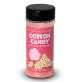 Wabash Valley Farms front packaging showing easy-to-shake cotton candy flavor benefit