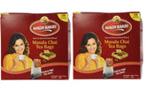 Wagh Bakri front packaging showing two-box pack and branding for shelf appeal