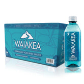 Waiākea front packaging showing 24-pack and brand, conveys premium Hawaiian purity
