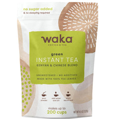 Waka front pouch showing branding and 4.5oz pouch, convenient storage benefit