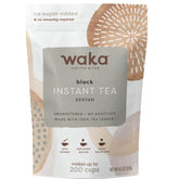 Waka front pouch showing Kenyan instant black tea for quick brewing