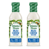 Walden Farms front packaging showing bold bleu cheese flavor and calorie-free benefit