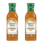 Walden Farms front packaging showing two bottles and benefit of zero calories