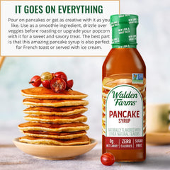 Walden Farms label closeup highlighting ingredients and diet-friendly attributes