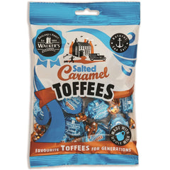 Walkers' Nonsuch opened bag spilling wrapped toffees for easy sharing
