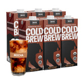 Wandering Bear front packaging showing mocha cold brew and serving suggestion