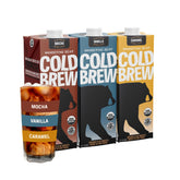 Wandering Bear vanilla carton front showing clean organic branding and bold flavor