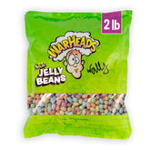 WARHEADS front 2 lb packaging showing bright branding and bulk size benefit