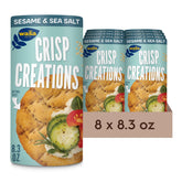 Wasa front packaging showing Crisp Creations round crackers and product benefits