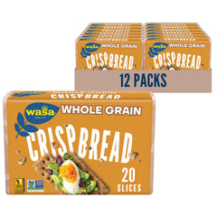 Wasa front packaging showing product and pack details for easy shopping