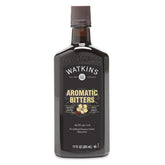 Watkins amber bottle front view showing label and volume for confident purchase