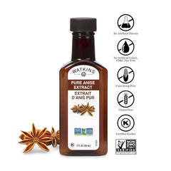 Watkins anise extract used in baking for consistent flavoring