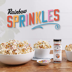 Watkins close-up of sprinkle texture and color benefit: vivid, consistent appearance