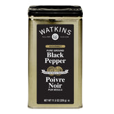 Watkins tin front packaging showing branding and 11.5 oz size benefit
