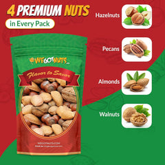 We Got Nuts close-up of in-shell nut texture highlighting natural crunch