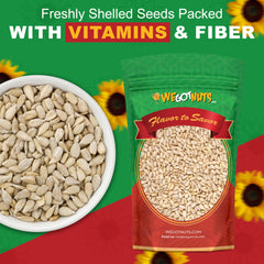 We Got Nuts sunflower kernels sprinkled on a salad adding crunch and color