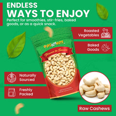 We Got Nuts scoop measuring cashews for consistent portion control