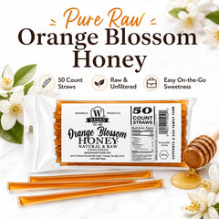 Weeks Honey Farm close-up of straw texture highlighting pure raw honey quality