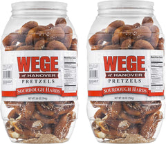 Wege Of Hanover front packaging showing two 28 oz barrels and product branding, highlights generous quantity