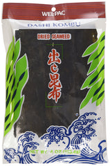 Wel-Pac kombu front packaging showing pack of four and clear labeling for easy use