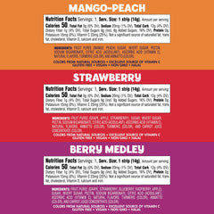 Welch's close-up of fruit strips texture highlighting soft non-sticky feel