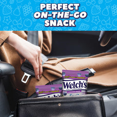 Welch's open bag with fruit snacks visible for easy portioning benefit