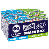 Welch's front box showing 60-count mixed and summer fruits, convenient supply