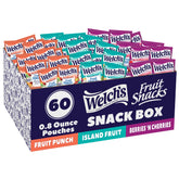 Welch's front of box showing 60 count and flavor variety, ideal for stocking up