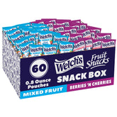 Welch's front packaging showing mixed fruit and berries 'n cherries, quick grab convenience
