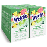 Welch's guava pineapple front box showing pack count and branding for convenience