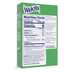 SINGLES TO GO! Welch's single packet close-up highlighting easy-open design and portability