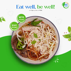 Well Lean open pouch with ready-to-eat noodles for fast meal prep