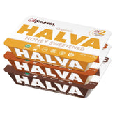 Wellbee's OhGoodness! front packaging trio showing three 75g bars, convenient variety