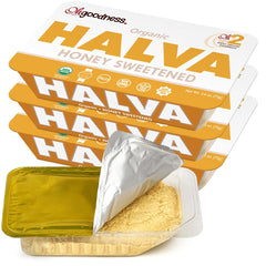 Wellbee's OhGoodness! front packaging showing three 75g bars, convenient portioning