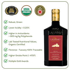 WellEatable Laudemio Volmiano premium gift box with bottle, ideal for gourmet presents