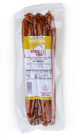 Wenzel's Farm front packaging showing bulk one-pound bag and product branding, clear benefit
