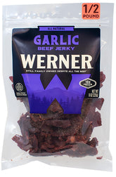 Werner front packaging showing resealable 8 ounce bag and clear labeling benefit