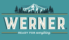 Werner individually wrapped strip held in hand demonstrating convenient portable snack for travel